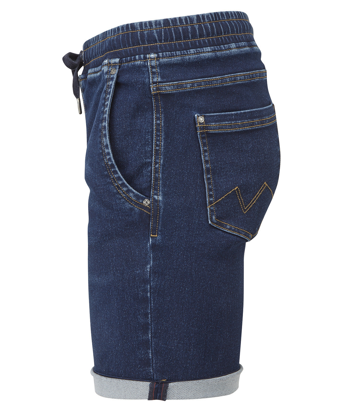 WB907 Men’s Denim Drawstring Shorts