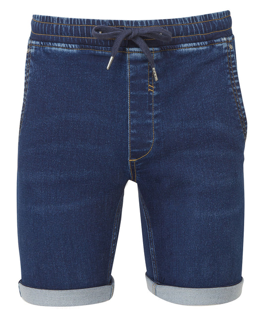 WB907 Men’s Denim Drawstring Shorts