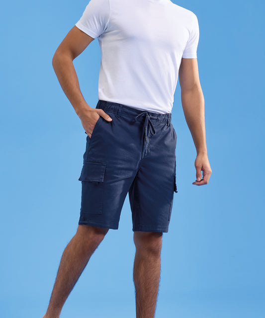 WB903 Men’s Drawstring Cargo Utility Shorts