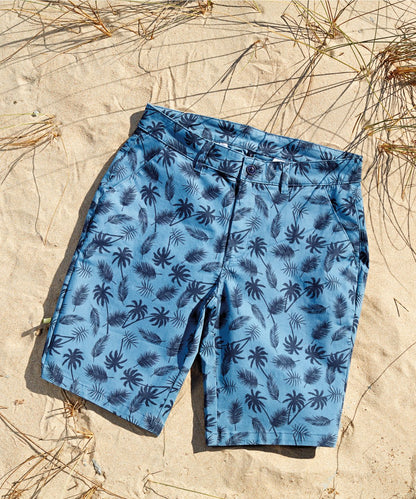 WB905 Men’s Palm Print Shorts