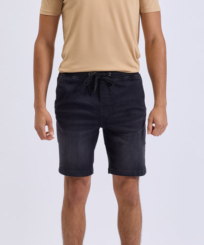 WB907 Men’s Denim Drawstring Shorts